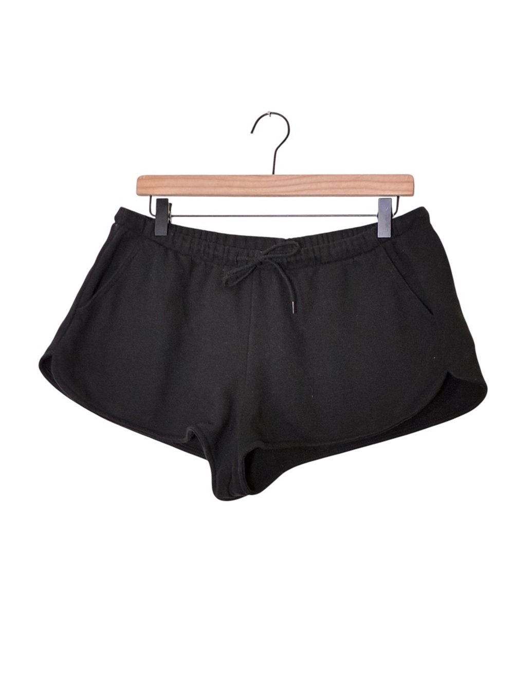 No Boundaries | High rise soft cotton blend drawstring sweat shorts size medium